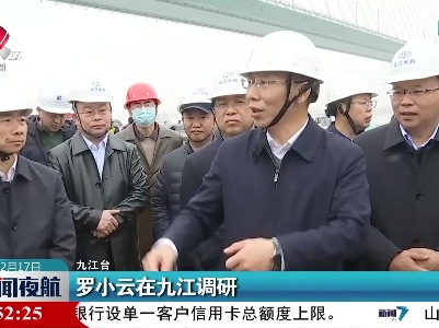 罗小云在九江调研