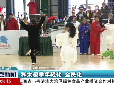 第七届太极拳械比赛在南昌开幕