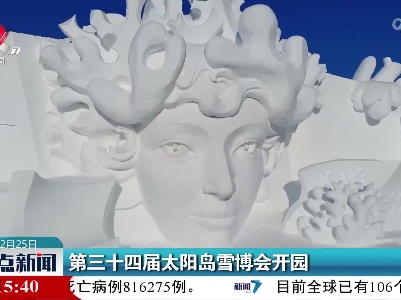第三十四届太阳岛雪博会开园