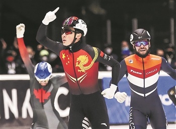 中国短道速滑冬奥会上争金不易