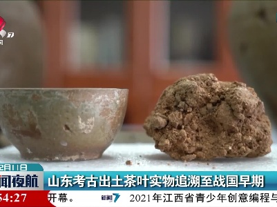 山东考古出土茶叶实物追溯至战国早期