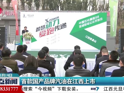 首款国产品牌汽油在江西上市