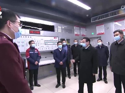 易炼红走访慰问坚守一线干部职工 感谢大家坚守付出 致以新春美好祝福 确保全省人民过一个平安祥和欢乐的春节