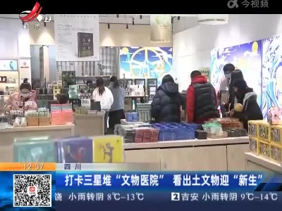 四川：打卡三星堆“文物医院”  看出土文物迎