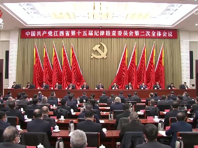 中国共产党江西省第十五届纪律检查委员会第二次全体会议公报