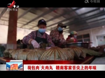 荷包肉 大肉丸 赣南客家舌尖上的年味