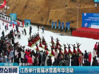 【与奥运同行】江西举行首届冰雪嘉年华活动