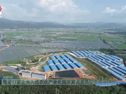 我省17家企业入选农业产业化国家重点龙头企业名单