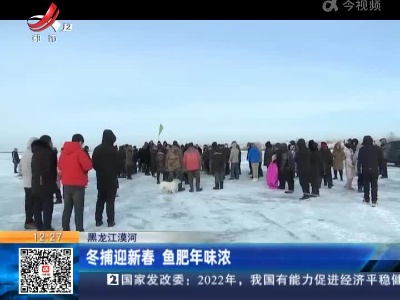 黑龙江漠河：冬捕迎新春 鱼肥年味浓