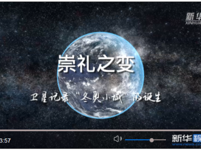 卫星见证，这里如何变身“冬奥小城” 