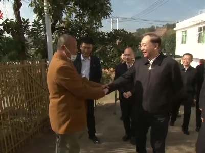黄坤明在江西调研时强调 持续深入学习宣传党的十九届六中全会精神 激励干部群众满怀信心奋进新征程建功新时代 易炼红陪同调研