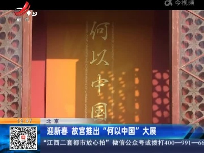 北京：迎新春 故宫推出“何以中国”大展