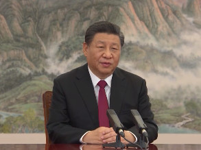 习近平出席2022年世界经济论坛视频会议并发表演讲 强调要在历史前进的逻辑中前进 在时代发展的潮流中发展 坚定信心 勇毅前行 共创后疫情时代美好世界