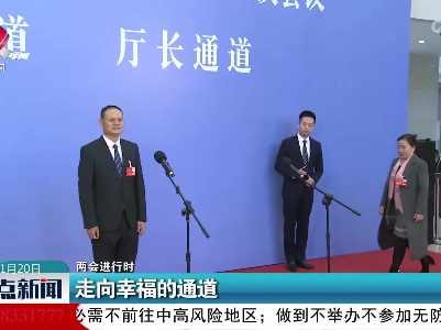 【两会进行时】走向幸福的通道