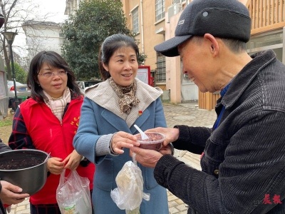 今日腊八！南昌不少社区纷纷开展腊八送粥活动
