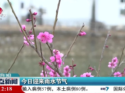 今日迎来雨水节气