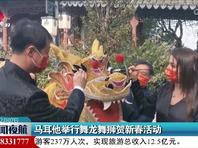 马耳他举行舞龙舞狮贺新春活动
