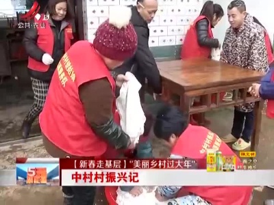 【新春走基层】”美丽乡村过大年”：中村村振兴记