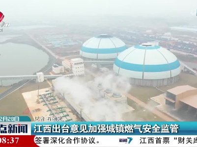 江西出台意见加强城镇燃气安全监管