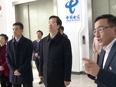 庄兆林在九江调研