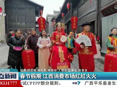 春节假期 江西消费市场红红火火