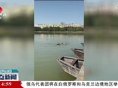 赣州：儿童不慎落水 群众见义勇为