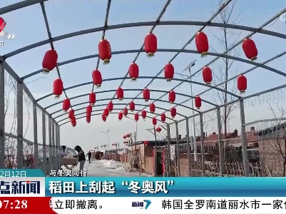 【与冬奥同行】稻田上刮起“冬奥风”
