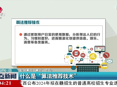 【你被算法“算计”了吗？】什么是“算法推荐技术”
