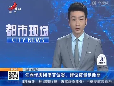 【我们的两会】江西代表团提交议案、建议数量创新高