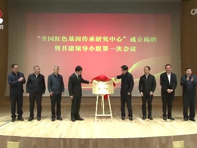 全国红色基因传承研究中心揭牌成立