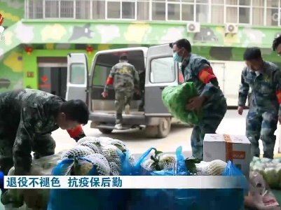 退役不褪色 抗疫保后勤
