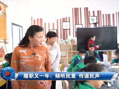 社会传真20220301 履职又一年：倾听民意 传递民声
