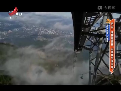 【居家隔离 云观景】庐山：清晨现美景 山顶平流云海