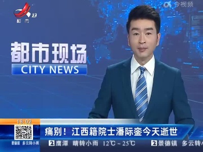 痛别！江西籍院士潘际銮今天逝世