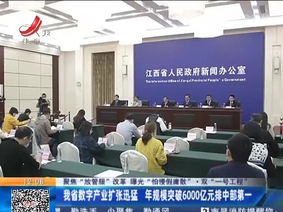 【聚焦“放管服”改革 曝光“怕慢假庸散”·双“一号工程”】我省数字产业扩张迅猛 年规模突破6000亿元排中部第一