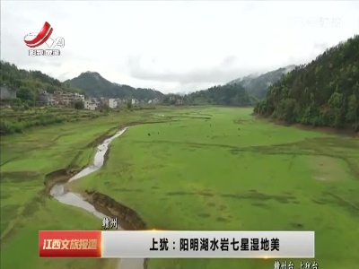 上犹：阳明湖水岩七星湿地美