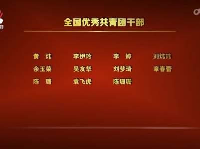 全国“两红两优”光荣榜揭晓 江西30人17集体获表彰