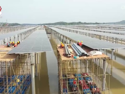 【重大项目进行时】符阳光伏发电项目加速建设 4月底投产