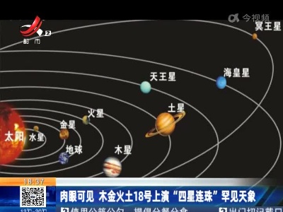 肉眼可见 木金火土18号上演“四星连珠”罕见天象
