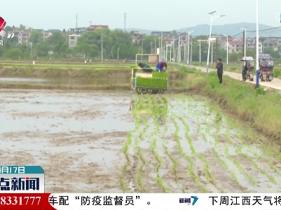 余干：农机全上阵 助力春播“加速度”