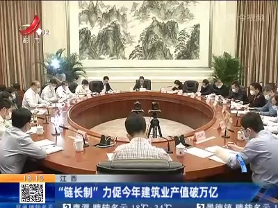 江西：“链长制”力促今年建筑业产值破万亿