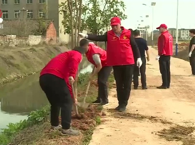 抚州临川区开展春季义务植树造林公益行活动