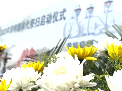 共抗疫情 居家追思——“清明云祭扫 鲜花送故人”