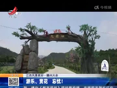 【江西风景更好】赣州大余：游乐、赏花 忘忧！