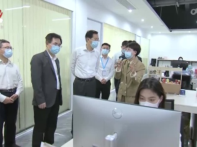 庄兆林在南昌市调研