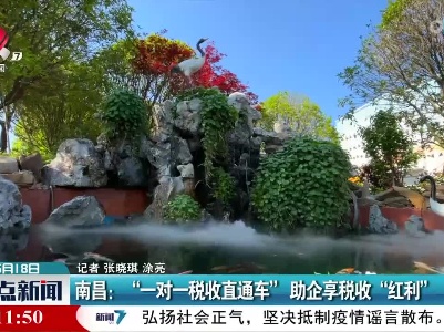 南昌：“一对一税收直通车”助企享税收“红利”