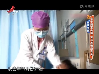 健康提醒——女子频繁头痛 竟与养鹦鹉有关