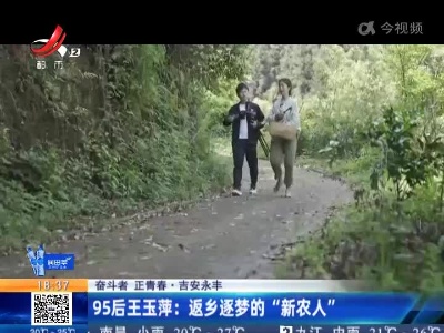 【奋斗者 正青春·吉安永丰】95后王玉萍：返乡逐梦的“新农人”