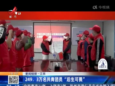 【新闻链接】江西：249.3万名共青团员“后生可畏”
