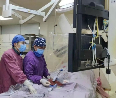 南昌市第一医院成功为80余岁高龄老人开展Micra无导线起搏器植入术